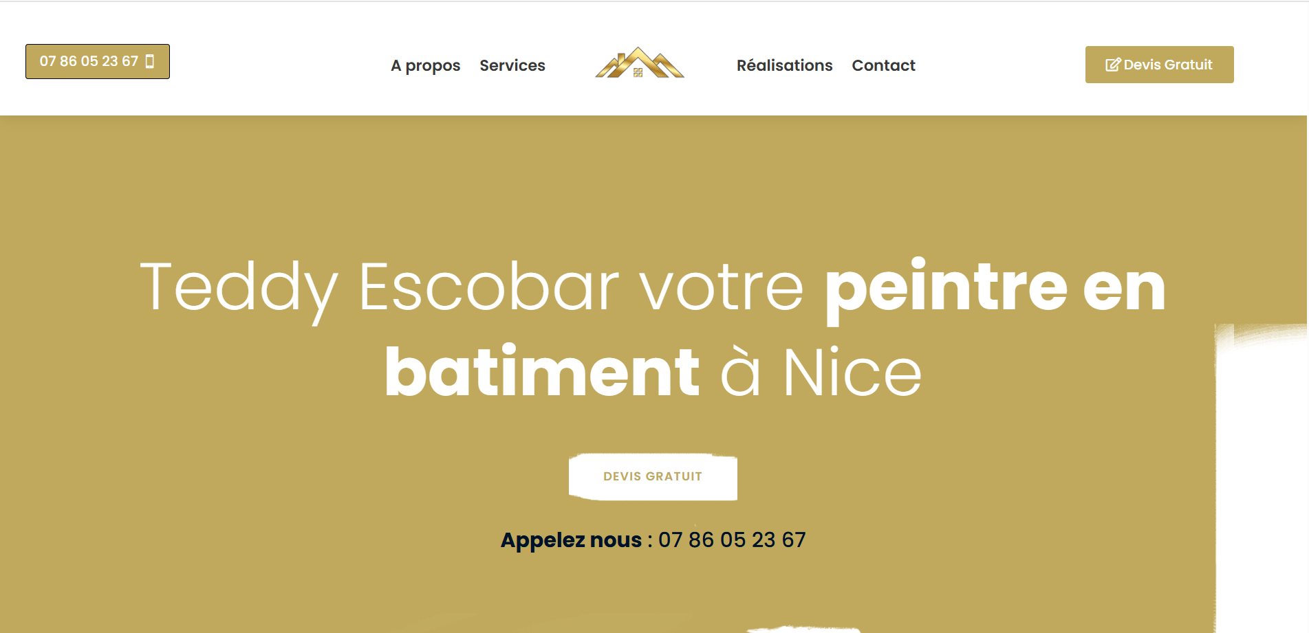 Création d'un site Internet Nice de l'architecte d'intérieur Stéphanie Canarelli
